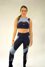 Set Capella Azul Marino-Celeste-Blanco