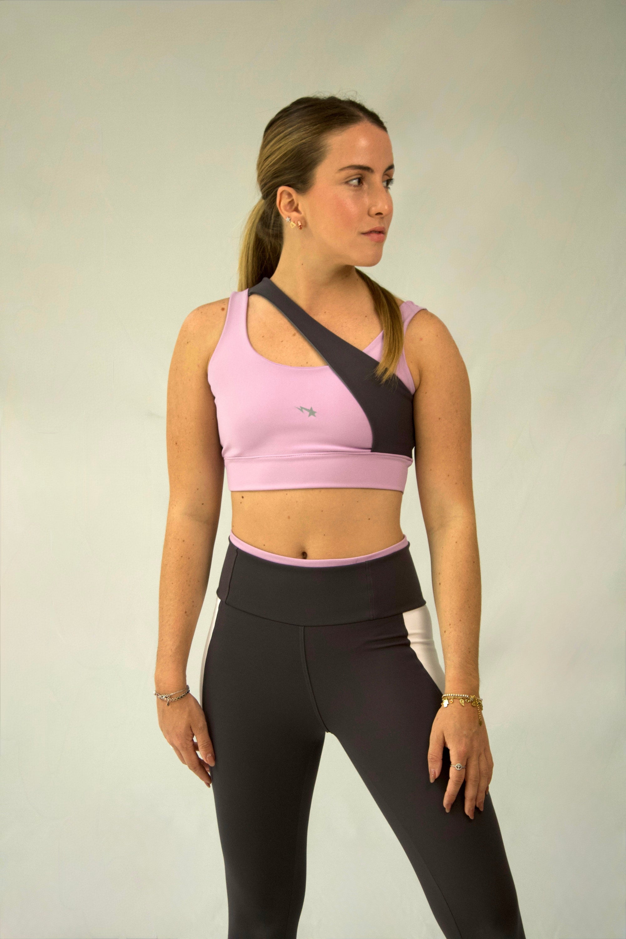 Set Alhena Plomo-Lavanda-Blanco