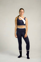 Legging Alhena Azul Marino-Celeste-Blanco