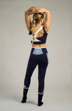 Legging Alhena Azul Marino-Celeste-Blanco