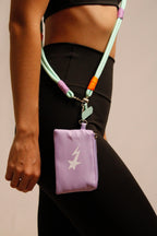 Strap Tania Turquesa-Lavanda-Naranja